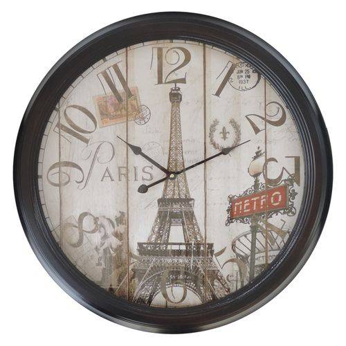 Relógio Vintage Torre Eiffel