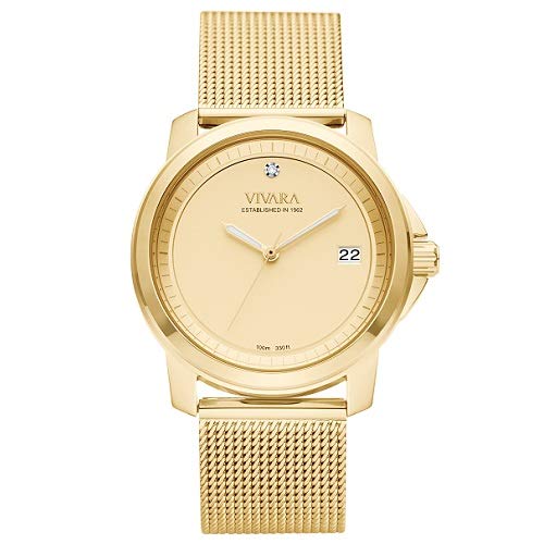 Relógio Vivara Feminino Aço Dourado - DS13064R0E-1