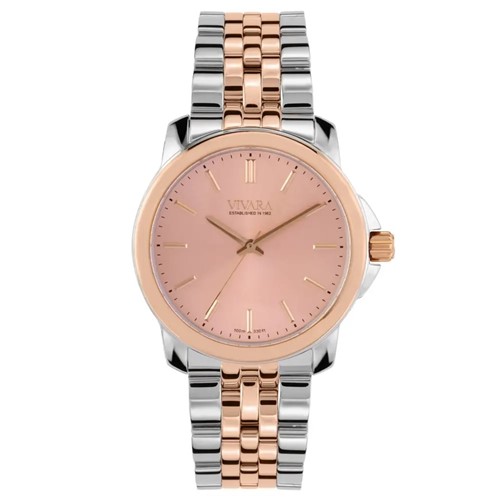 RelÃ³gio Vivara Feminino AÃ§o Prateado e RosÃ© - DS14159R0A-1 - Unico - Feminino - Dafiti