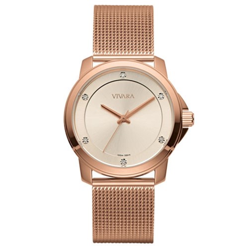 RelÃ³gio Vivara Feminino AÃ§o RosÃ© - DS13694R0B-5 - Unico - Feminino - Dafiti