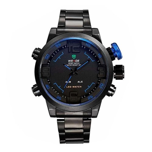 Relógio Weide AnaDigi Casual WH-2309 Azul