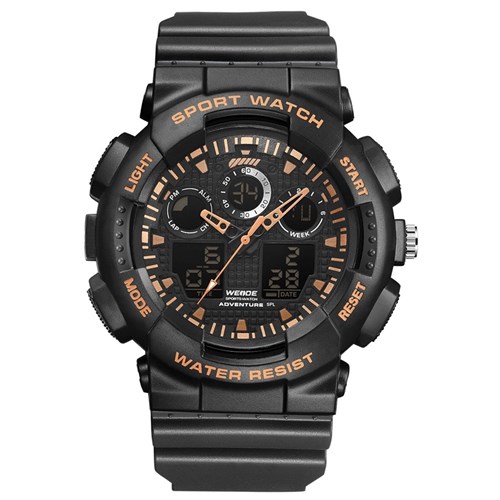 Relógio Weide AnaDigi WA3J8003 - Preto