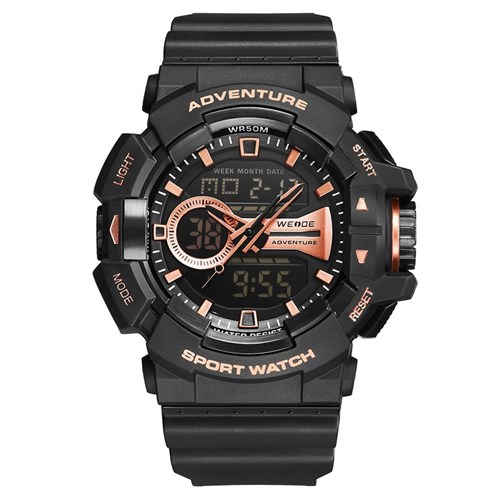 Relógio Weide AnaDigi WA3J8002 - Preto