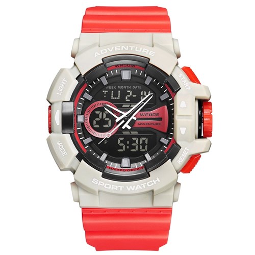 Relógio Weide AnaDigi WA3J8002 - Vermelho