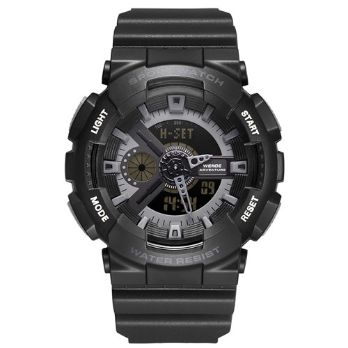 Relógio Weide AnaDigi WA3J8004 - Preto