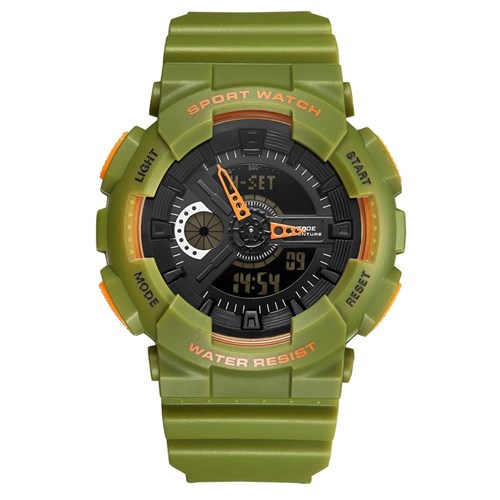 Relógio Weide AnaDigi WA3J8004 - Verde