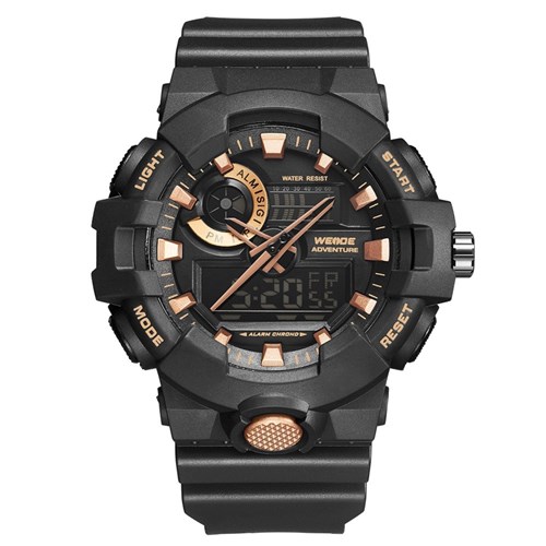 Relógio Weide AnaDigi WA3J8007 - Preto