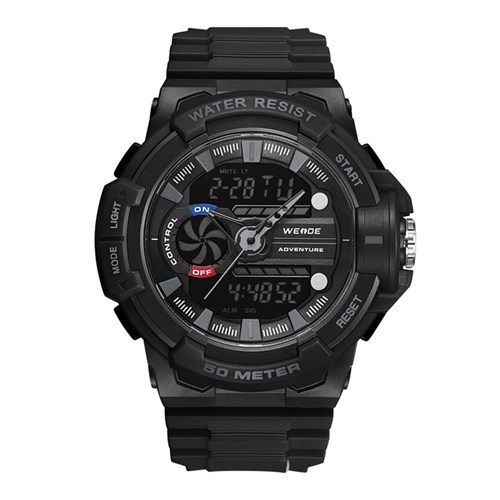 Relógio Weide AnaDigi WA3J8009 - Preto