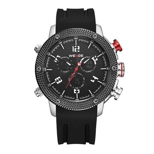 Relógio Weide Anadigi Wh-5206 Vermelho