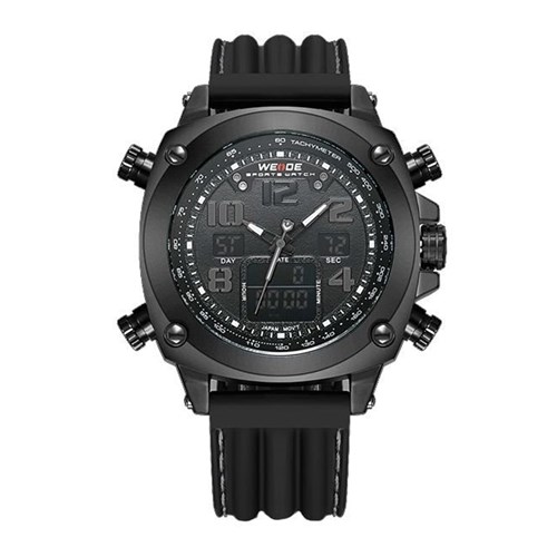 Relógio Weide Anadigi Wh-5208 Cinza