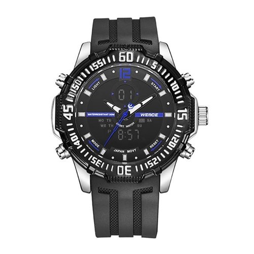 Relógio Weide Anadigi WH-6105 Azul