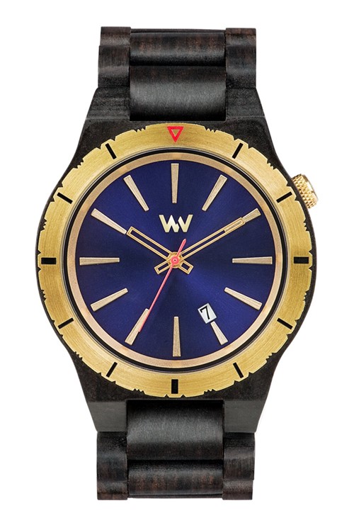 Relógio WeWood Assunt MB Blue Gold Preto/Azul