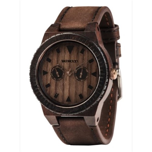 Relogio Wewood Leo Leather Chocolate