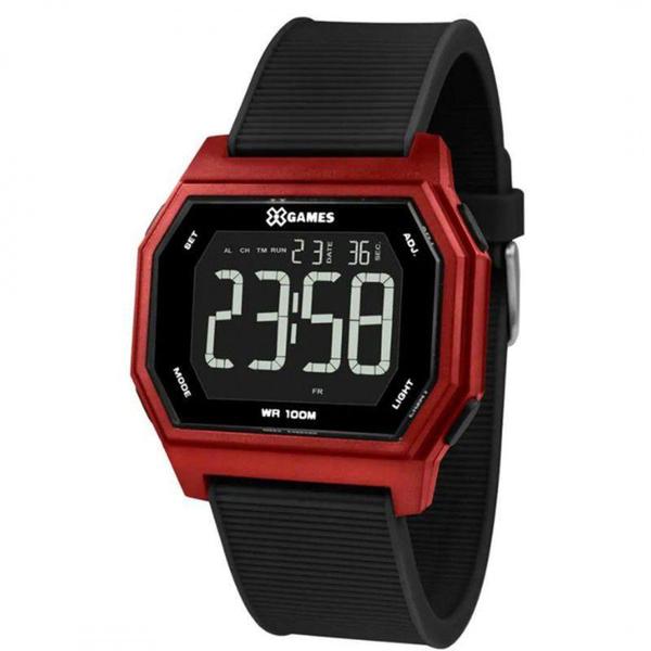 Relogio X-Games Digital Xgppd111 Pxpx Masculino Vermelho e Preto XGames