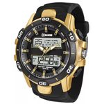 Relogio X-games Masculino Anadigi Xmppa217 Dourado