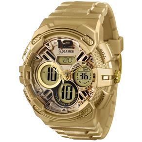 Relógio X-games Masculino Anadigi Xmppa186 Dourado