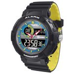 Relógio X-games Masculino Anadigi Xmppa267 Pxpy Azul Amarelo