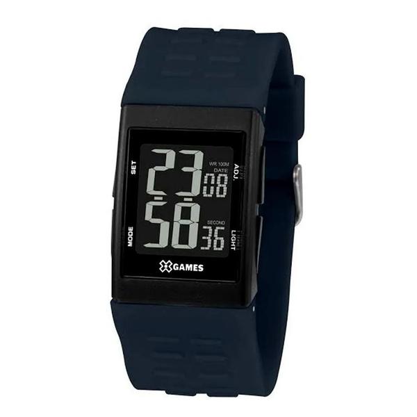 Relógio X-Games Masculino Digital XGPPD121 PXDX Quadrado Azul