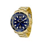 Relógio X Games Masculino Dourado Extragrande Xmgs1019 D2kx