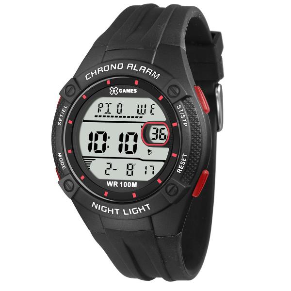 Relogio X-games Masculino Preto Xmppd446 - Jjoias