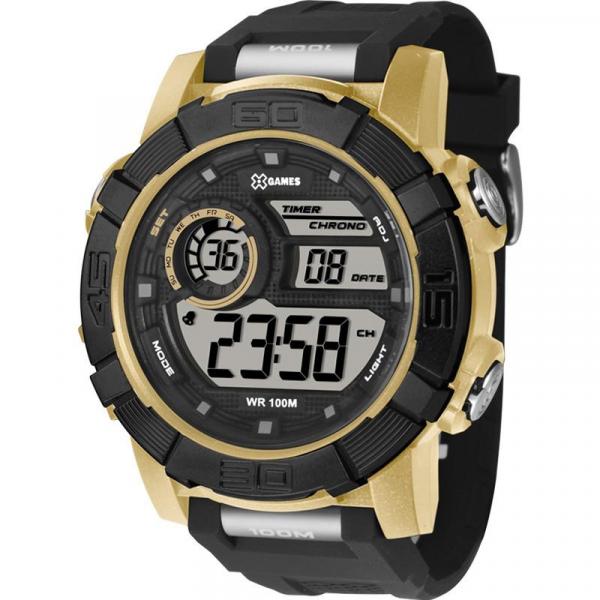 Relógio X-Games Masculino Preto XMPPD527BXPX