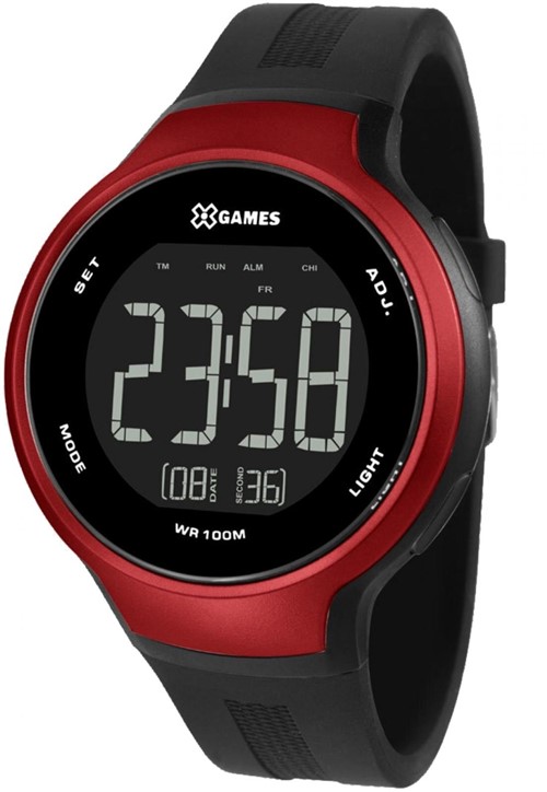 Relógio X-Games Masculino Xsport Digital Preto XMPPD552-PXPX