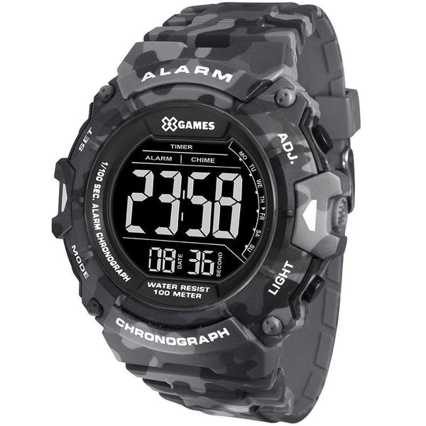 Relógio X Games Masculino Xtyle Digital Camuflado XMPPD487 PXGP