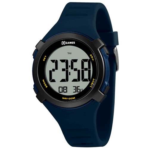 Relógio X-Games Unissex Xport Azul Marinho XMPPD588-BXDX