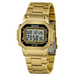 Relogio Xgames Masculino Esportivo Dourado XGGSD001 BXKX X-games Digital Com Cronometro