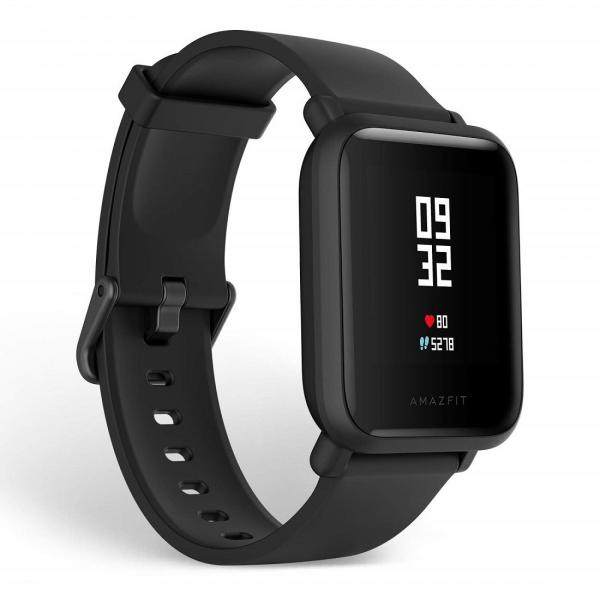 Relógio Xiaomi Amazfit Bip Huami A1608 Preto Monitor de Atividades Física Smartwatch