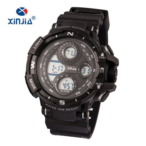 Relogio Xinjia Masculino Esportivo Shock Militar Prova Dagua