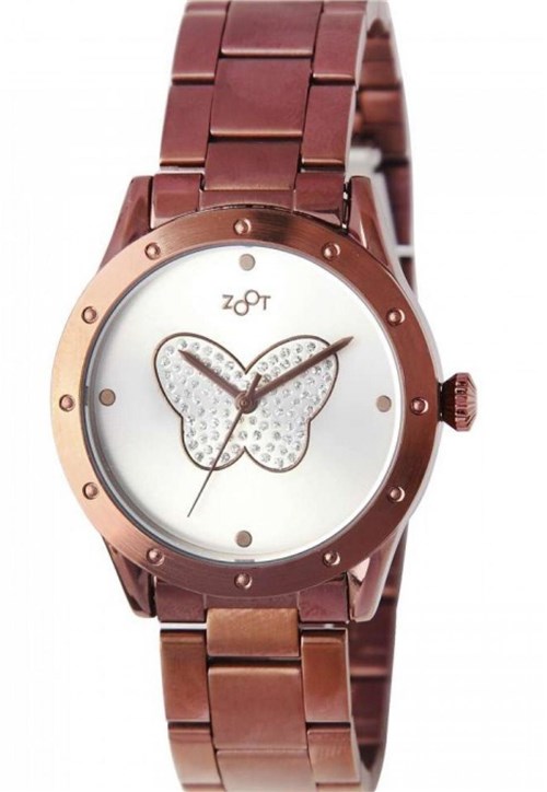 Relógio Zoot Butterfly Chocolate ZW10078-N