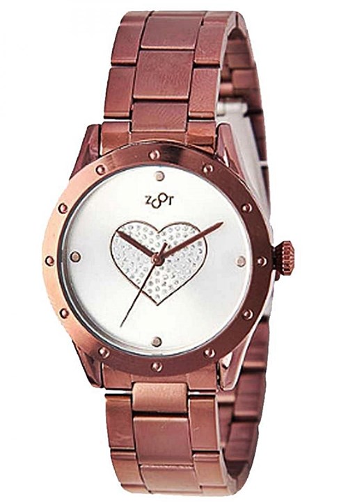 Relógio Zoot Heart ZW10079-N Chocolate