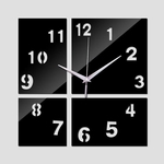 Relógios Assistir Casa Adesivo Decoração Horloge Relógio De Parede Espelho Acrílico Decoração Sala Quartz Diy