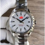 Relógios de luxo pulseira de aço inoxidável Aqua Terra 150m Mestre 41,5 milímetros de aço inoxidável 23110422101004 41,5 milímetros MAN RELÓGIO Relógio de pulso