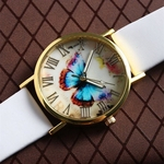 Relógios mulheres Luxo Magro PU Leather Strap Rodada Dial os relógios de quartzo ZLF0382