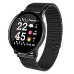 Relógios pulseira Smart W8 relógio inteligente Ladies Previsão de Fitness Sports Tracker Heart Rate Monitor Smartwatch Android Mulheres Homens