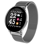 Relógios pulseira Smart W8 relógio inteligente Ladies Previsão de Fitness Sports Tracker Heart Rate Monitor Smartwatch Android Mulheres Homens