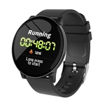 Relógios pulseira Smart W8 relógio inteligente Ladies Previsão de Fitness Sports Tracker Heart Rate Monitor Smartwatch Android Mulheres Homens