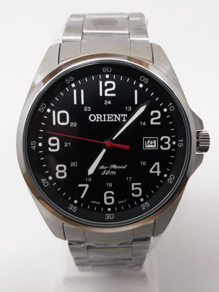 Reólogio Pulso Orient Mbss 1171 Quartz Analógico Aço Inox com Calendário - Oriente