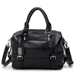 Retro simples elegante Handbag Shoulder Bags Bag Cruz-corpo para a Mulher