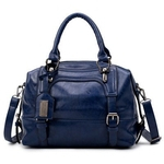 Retro simples elegante Handbag Shoulder Bags Bag Cruz-corpo para a Mulher