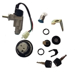 Revestido a Preto Gas Motorcycle tanque de combust¨ªvel Porta cobertura da tampa + Lock + Teclas Parts