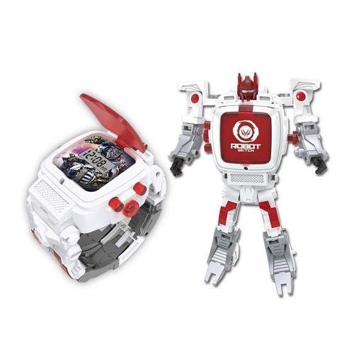 Robot Watch Branco 2 em 1 - Multikids