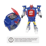 Robot Watch Relógio + Robô Sortido Alimentação por 1 Bateria AG13 Indicado para +4 Anos Multikids - BR498