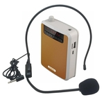 Niceday Rolton K300 portátil Voice Clip Amplificador cintura Banda com rádio FM TF MP3 Player Power Bank para Tour Guides Ensino Microfone