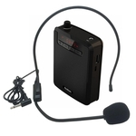 Rolton K300 portátil Voice Clip Amplificador cintura Banda com rádio FM TF MP3 Player Power Bank para Tour Guides Ensino Microfone