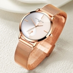 Rose Gold Women Watch Business Quartz Watch Ladies Female Wrist Watch