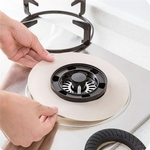 Round Gas Range Protectors Stoveburner Covers Stovetop Protection Mat Cooktop Liner Cover Pad