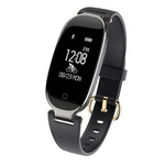 S3 Bluetooth À Prova D 'água Smart Watch Moda Mulheres Senhoras Monitor De Freqüência Cardíaca